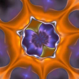 Mesmerizing abstract 3d visual, recursive Symmetrical structure of flowing translucent shapes, centered, soft aesthetic, negetive space.galaxsy background