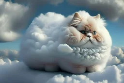 A cat shaped cloud