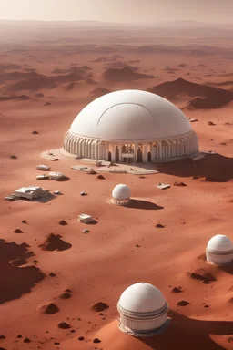 Arabs are building a mosque on Mars