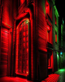 red light district