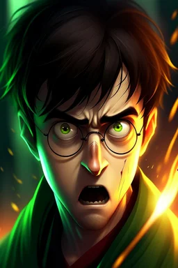 harry potter but very angry