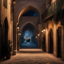 Within the medieval port of Abu Dhabi, a hub for pearl shipping, shadows conceal negotiations between burglars and traders as the guard patrols. In the dimly lit streets, secrets and treasures exchange hands under the cover of night. Trust and deceit intertwine in this ancient city, where stolen pearls and clandestine deals shape the unfolding drama of the shadowed port.