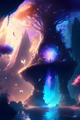 fairytail, fantasy, bright, nirvana, magix, digital, 4k