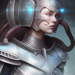 sango fantasy, fantasy magic, intricate, sharp focus, illustration, highly detailed, digital painting, concept art, matte, artgerm and paul lewin, masterpiece, mercury armor