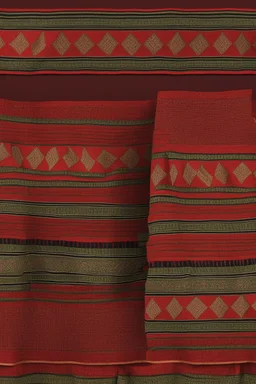 Aesthetic, 3D, Digitized, Hyper realistic, Surreal, Mesmeric, "Assamese Ethnic Tribal / Traditional Woven Women Attire" & Textile (Handloom) Industry themed Mekhela Chador (The bottom half of this distinct dress is called the 'Mekhela ', a round fit used waist downwards over a petticoat) designs, **Featured Designs:** A young, spirited artist who effortlessly blends traditional Assamese textiles with modern accessories, creating a fusion of old and new. **Appearance:** fictional female model end