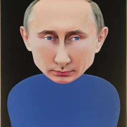 Putin by joan miro