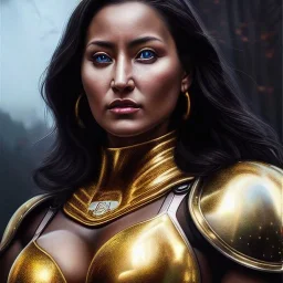 Ultra detailed fullbody Portrait in oil on canvas of busty female Frank warrior with armor,helmet,extremely detailed digital painting,ultrarealistic skin,intense stare, extremely detailed face, crystal clear eyes, mystical colors ,perfectly centered image, perfect composition, rim light, beautiful lighting,masterpiece ,8k, stunning scene, raytracing, anatomically correct, in the style of Simon Bisley and Ohrai Noriyoshi and robert e howard and Steve Jung and Wizyakuza and uncannyknack.