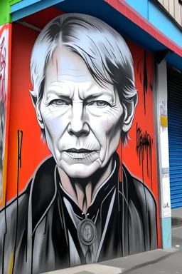 JAMIE LEE CURTIS street art