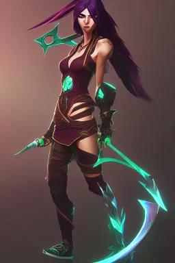 Akali from league of legends