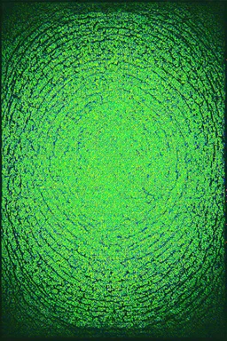 the void of infinite possibility; surrealistic optical art; nature palette