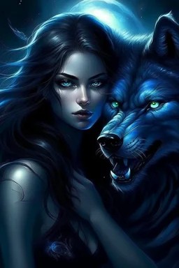 When she transforms into a werewolf, her form becomes a mesmerizing blend of beauty and ferocity. Her fur glistens in the moonlight, and her eyes retain their captivating sapphire hue. As a werewolf, she embodies the wild and untamed aspects of desire, becoming a force to be reckoned with