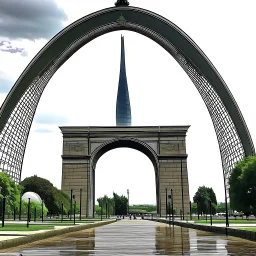 The Gateway Arch in St. Louis