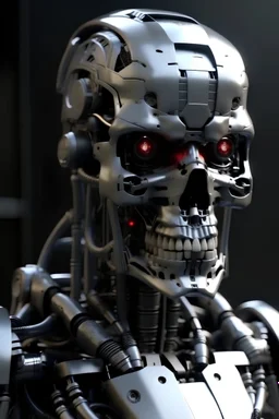 4k full realism, full details, aviateur militaire anglais robot terminator