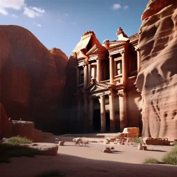 Petra + Ürdün unreal engine