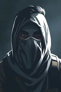 create a gaming profile picture for me, I am an Indian guy it should look cool and does not have to be a human face, I make call of duty content so use ghost from call of duty