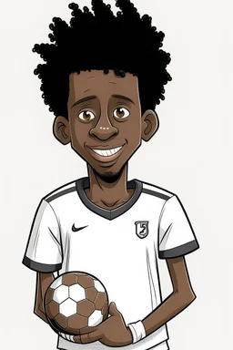 Nicholas Jackson Footballer ,cartoon 2d