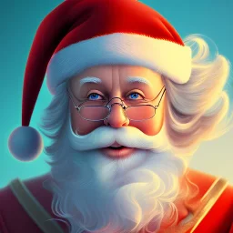 Santa Clause, portrait, detailed, 8k resolution, warm light