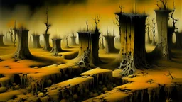 LOST FOREST Yves Tanguy Supernatural