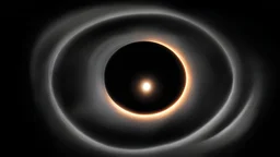 a black hole in its hypostasis.