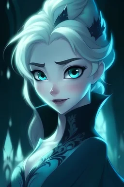 Disney Elsa as a villain
