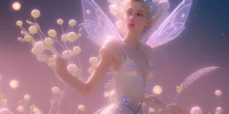 crystal subtle flower in a galactic ambiance beautiful fairy, transparent, delicate colors, in the foreground, full of details, smooth，soft light atmosphere, light effect，vaporwave colorful, concept art, smooth, extremely sharp detail, finely tuned detail, ultra high definition, 8 k, unreal engine 5, ultra sharp focus