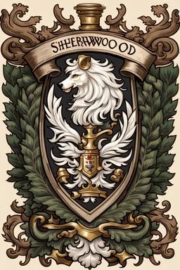 The Sherwood coat of arms