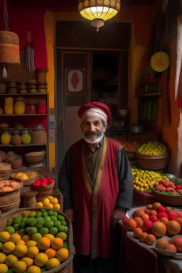 Grocer A Moroccan tells fairy tales