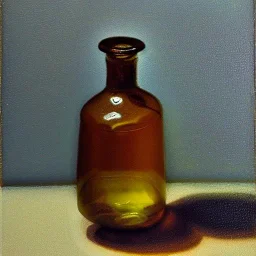 still life bottle