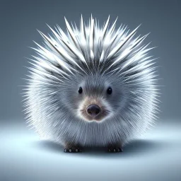 spikey ice porcupine