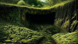 Jungle. Lake. Tunnel.