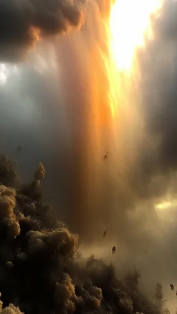 Bosch nightmares paining style Title:a bees colony , 8k artistic photography, photorealistic concept art, soft natural volumetric cinematic perfect light, chiaroscuro, award-winning photograph, masterpiece, oil on canvas, Raphael, Caravaggio’s, Greg Rutkowski, people, beksinski, Giger