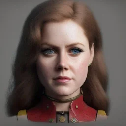 Drawing of amy adams, lego, steampunk, detailed, 8K