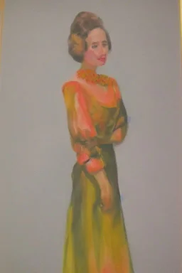 Portrait lady, full body shot, full-color medium shot Dollette