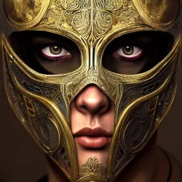 Very very very very highly detailed epic photo of full face with beautiful ornamental venetian mask, intricate, dystopian, sci-fi, extremely detailed, digital painting, artstation, concept art, smooth, sharp focus, illustration, intimidating lighting, incredible art by Artgerm and Vincent di Fate and Anton Pieck