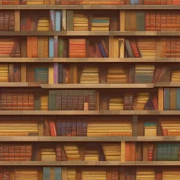 game texture beautiful colorful wooden bookshelves block tileable