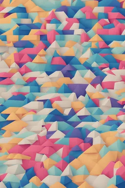 background image inspired in origami and javascript