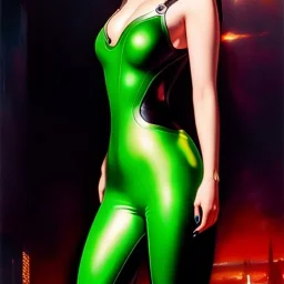 fullbody portrait 'beautiful Sexy Busty CatWoman',wearing skintight transparent suit,crystal clear green eyes,painting by gaston bussiere, greg rutkowski, yoji shinkawa, yoshitaka amano, tsutomu nihei, donato giancola, tim hildebrandt, oil on canvas, cinematic composition, extreme detail,fit full head inside picture,32k