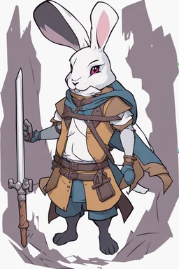 holy killer bunny floppy ears adventurer dnd