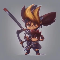 mini yasuo chibi dragonmancer in tft