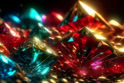 extruded extreme diorama of a colorful illustration of sparkling diamonds wrapped in hjklglhgjhf inside a idrfubj made out of a roewporyufdgh distorted by fdghgdjhg high resolution fine detailed textures fine colors