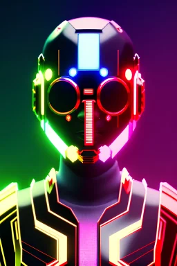 MCU Portrait, Front image. cyberpunk Asian woman, pink short hair. rabbit mask, latex suit. Red, black, gold, color. Punk style. Gradient background, highly detailed, concept art, smooth, unreal engine 5, god rays, ray tracing, RTX, lumen lighting, ultra detail, volumetric lighting, 3d, finely drawn, high definition, high resolution.