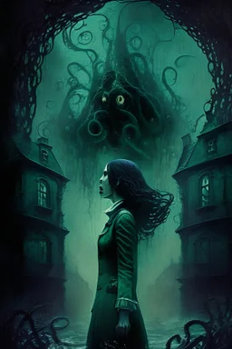 woman in Lovecraft world