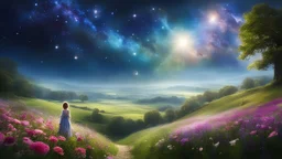 Dans son monde doux, l'enfant rêveur se perd, parmi les fleurs, les étoiles et le ciel clair. Son regard innocent, ses pensées envoûtées, Dans un univers de beauté, à jamais émerveillé. Il imagine des châteaux dans les nuages, des papillons jouant dans les prairies sauvages. Ses rêves sont comme des contes de fées, où chaque instant est un trésor à savourer. Son cœur pur bat au rythme de l'imagination, Dans un océan de joie et de fascination. Car c'est dans ses rêves qu'il trouvera le paradis.