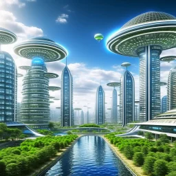 Technology of the future Show the world how it will be in the future