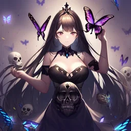 Skull's Queen, Butterflies everywhere,