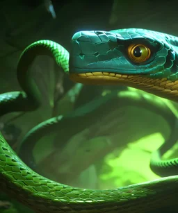 Cute snakes face, magnificent, majestic, Realistic photography, incredibly detailed, ultra high resolution, 8k, complex 3d render, cinema 4d.