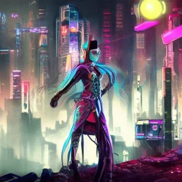 Elfo cyberpunk