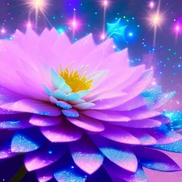  big cosmic flowers crystal subtle in a galactic ambiance , blue lake, cascade, delicate flowers, delicate colors, bin the foreground, full of details, smooth，soft light atmosphere, light effect，vaporwave colorful, concept art, smooth, extremely sharp, masterpiece, best quality, blue skinned, sparkling,8k, , sun light, 8K, RAW, depth of field,high contrast,