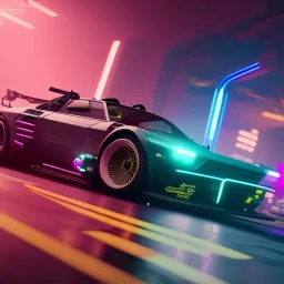 cyberpunk hyper car,cyberpunk 2077,center composition, ultra realistic,shiny, smooth, studio quality, octane render, Surrealism, Triadic colour scheme,glow-stick, ambient lighting,nightclub lighting, polaroid, 100mm, --ar 1:1 --v4