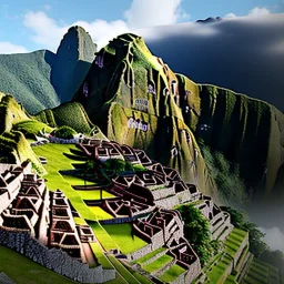 machu pıcchu, unreal engine, realistic